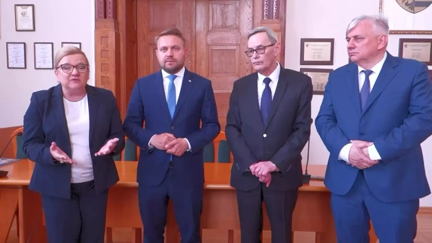 Politycy Suwerennej Polski odwiedzili Lubań