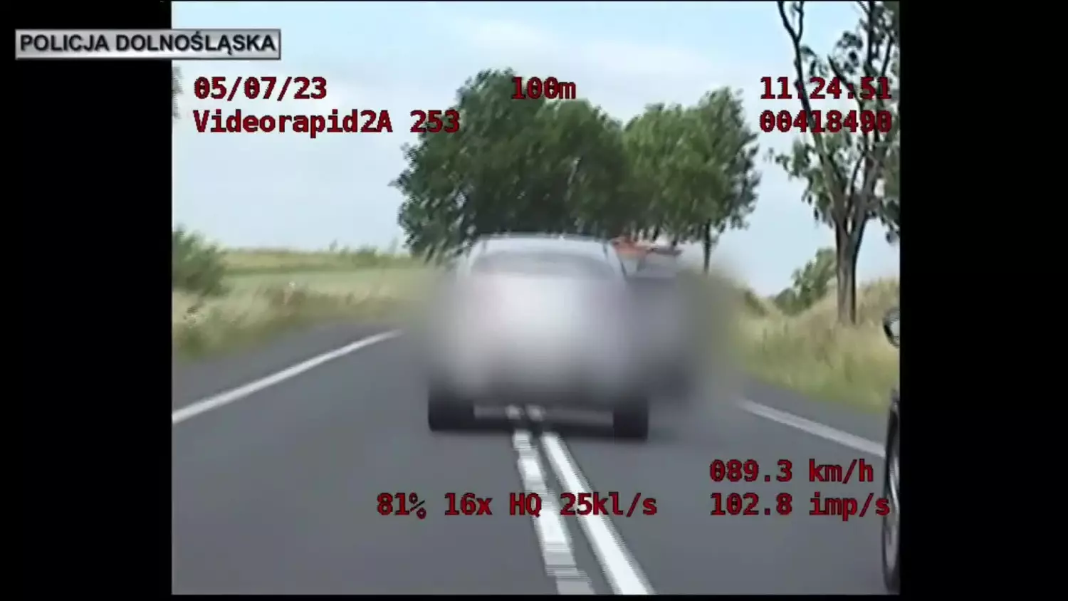 Działania grupy SPEED na DK30 w powiecie lubańskim