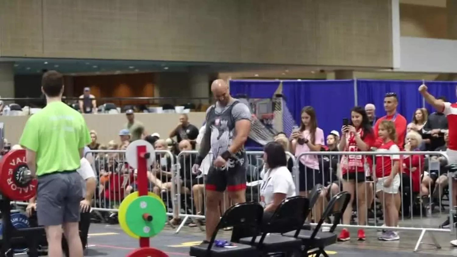Adrian Heidykiewicz World Police & Fire Games w Birmingham (USA). Na sztandze 192,5 kg